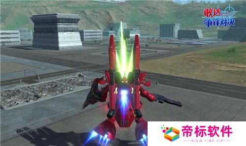 《敢达争锋对决》新限定机体 沙扎比(双重角笛浮游炮装备型)上线