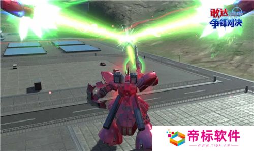 《敢达争锋对决》新限定机体 沙扎比(双重角笛浮游炮装备型)上线