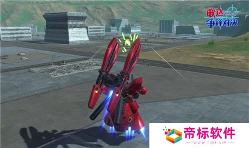 《敢达争锋对决》新限定机体 沙扎比(双重角笛浮游炮装备型)上线