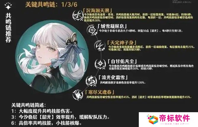 鸣潮2.0今汐共鸣链怎么抽