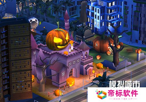 《模拟城市：我是市长》万圣奇遇版本登录苹果AppStore 