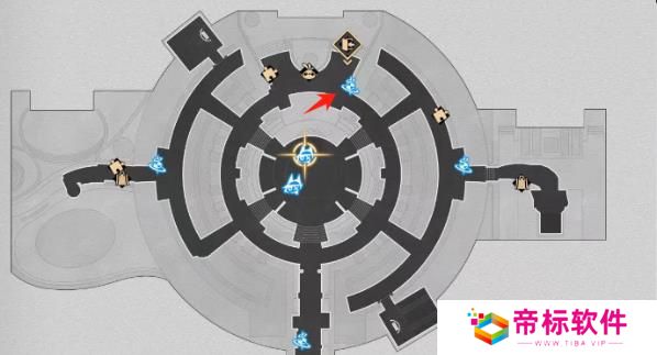 《崩坏：星穹铁道》2.6折纸大学学院宝箱小鸟位置 