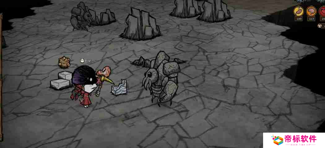 饥荒里面石虾该怎么打