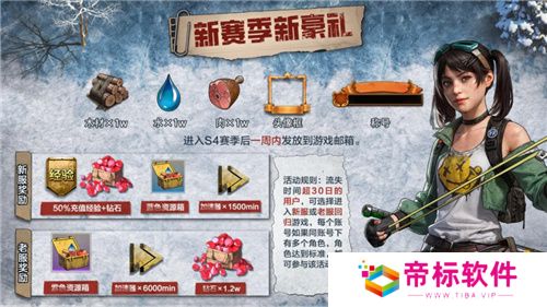 凛冬将至，末日求生，《荒野迷城》S4赛季即将开启