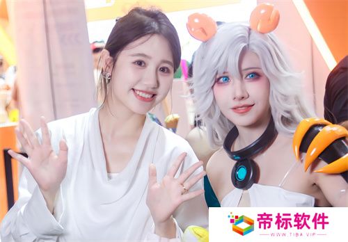 螃蟹账号反诈卷到CJ现场，一栗小莎子现身螃蟹游戏服务网展台 