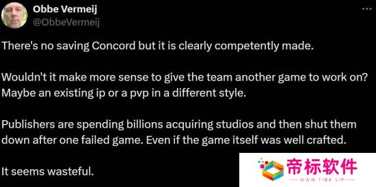 前《GTA》总监:直接关闭《星鸣特攻》工作室太浪费了