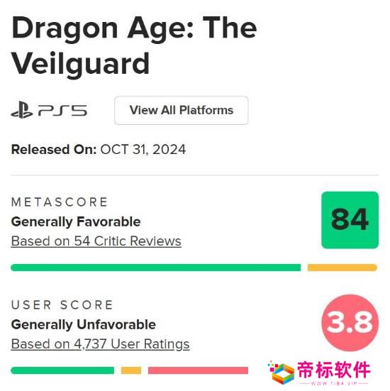 M站回应《龙腾世纪4：影障守护者》遭差评轰炸：违规评论会删除