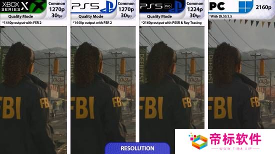 《心灵杀手2》PS5 Pro/多平台对比：光追提升巨大！