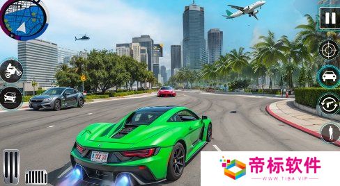 城市驾驶汽车模拟器3D